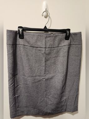 Apt. 9 Charcoal Textured Pencil Skirt
